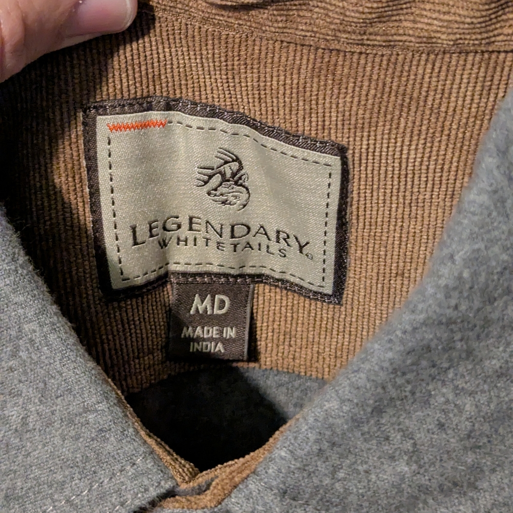 Legendary Whitetails Gray and Brown Jacket